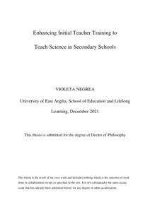 thesis about teaching strategies in science